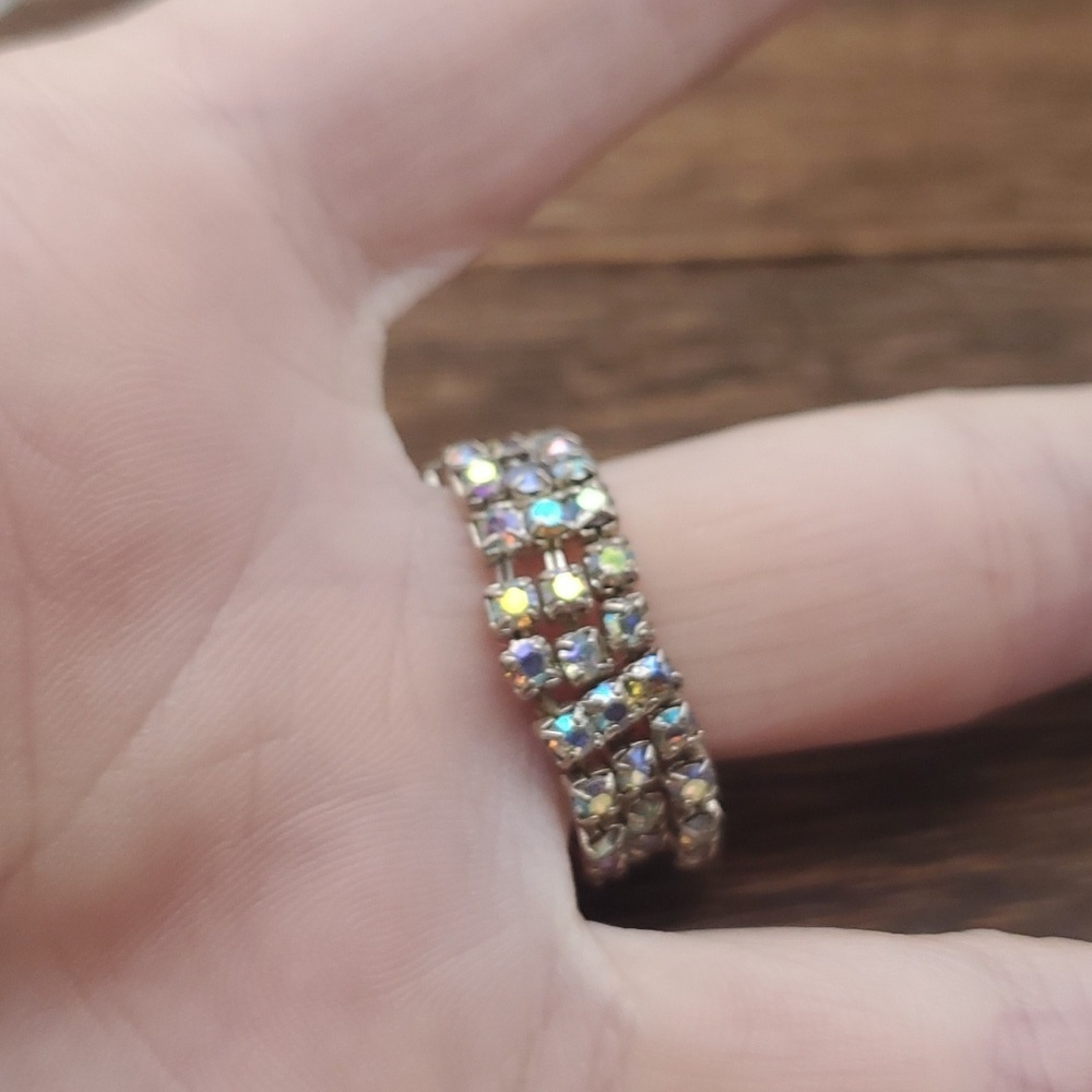 Adjustable stretch band aurora borealis R506‎